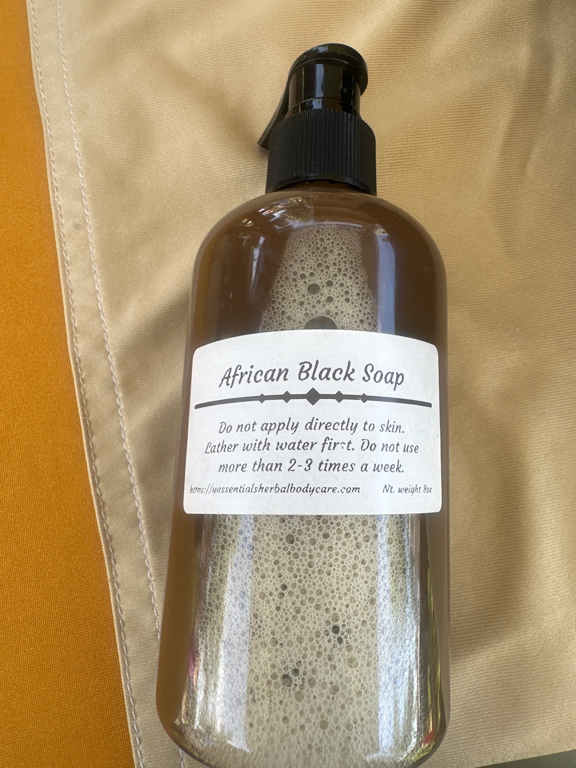 African Black Soap (liquid) - Yassentials HBC