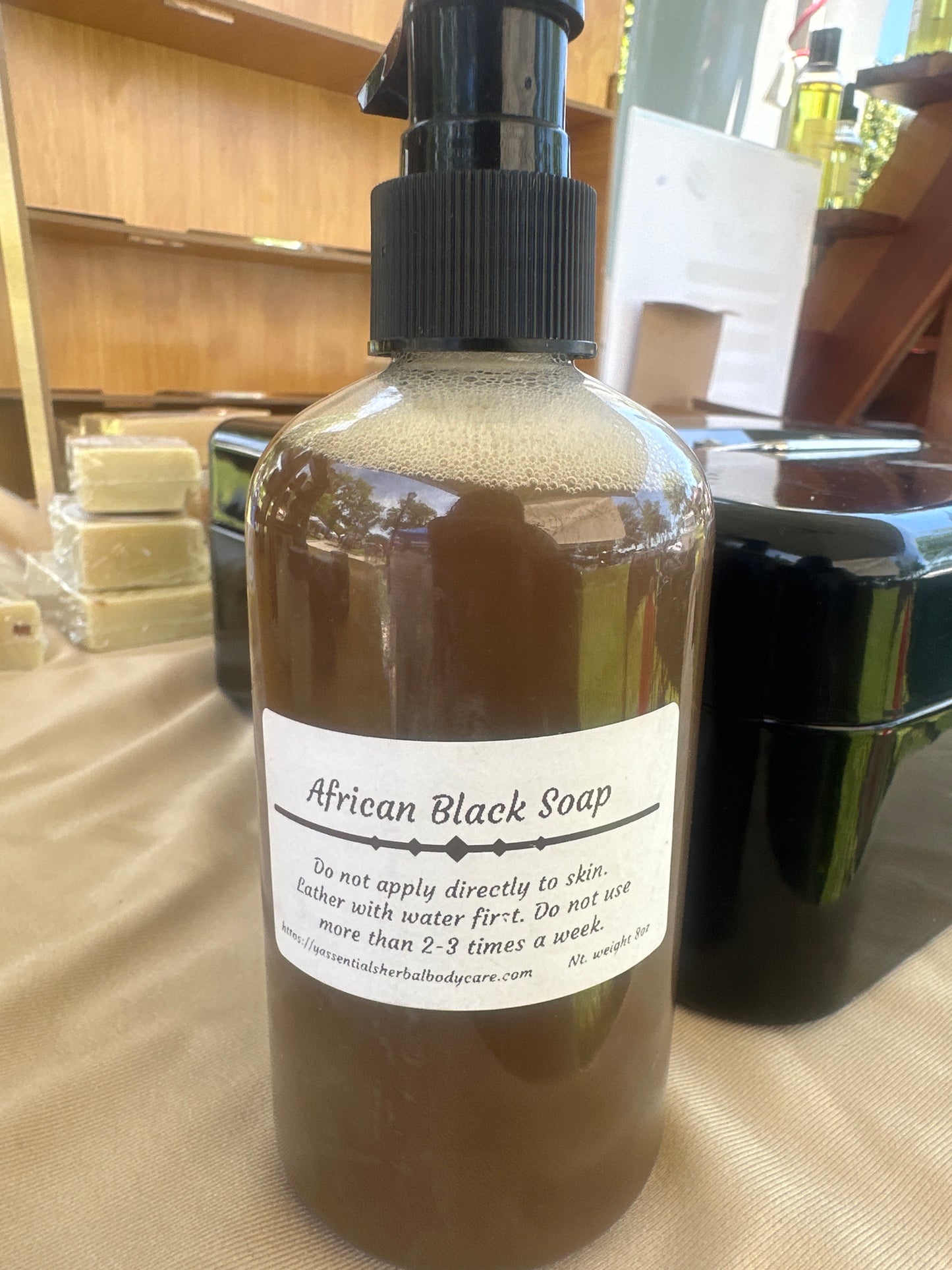 African Black Soap (liquid) - Yassentials HBC