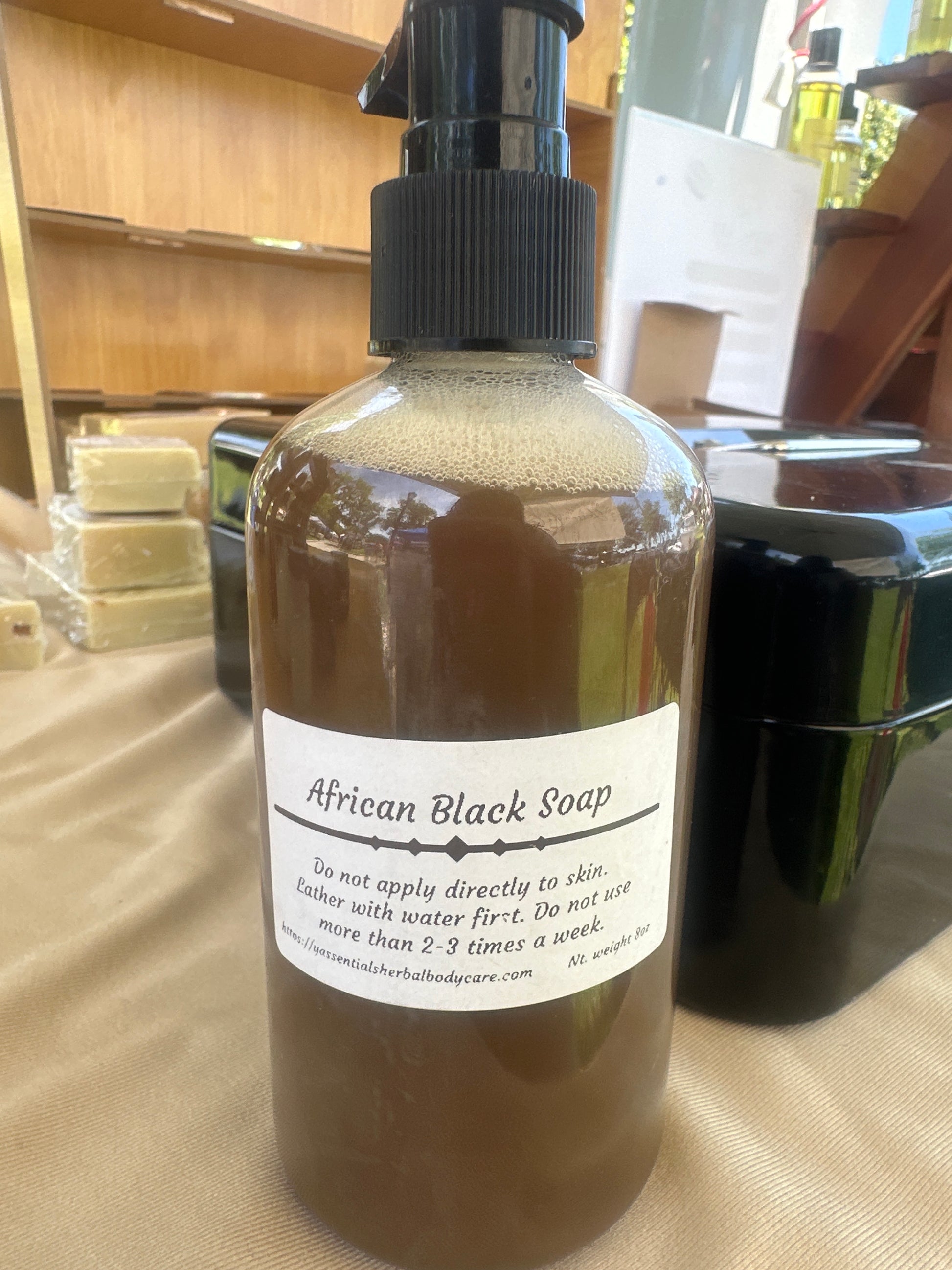 African Black Soap (liquid) - Yassentials HBC