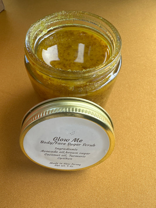 Glow me sugar scrub - Yassentials HBC